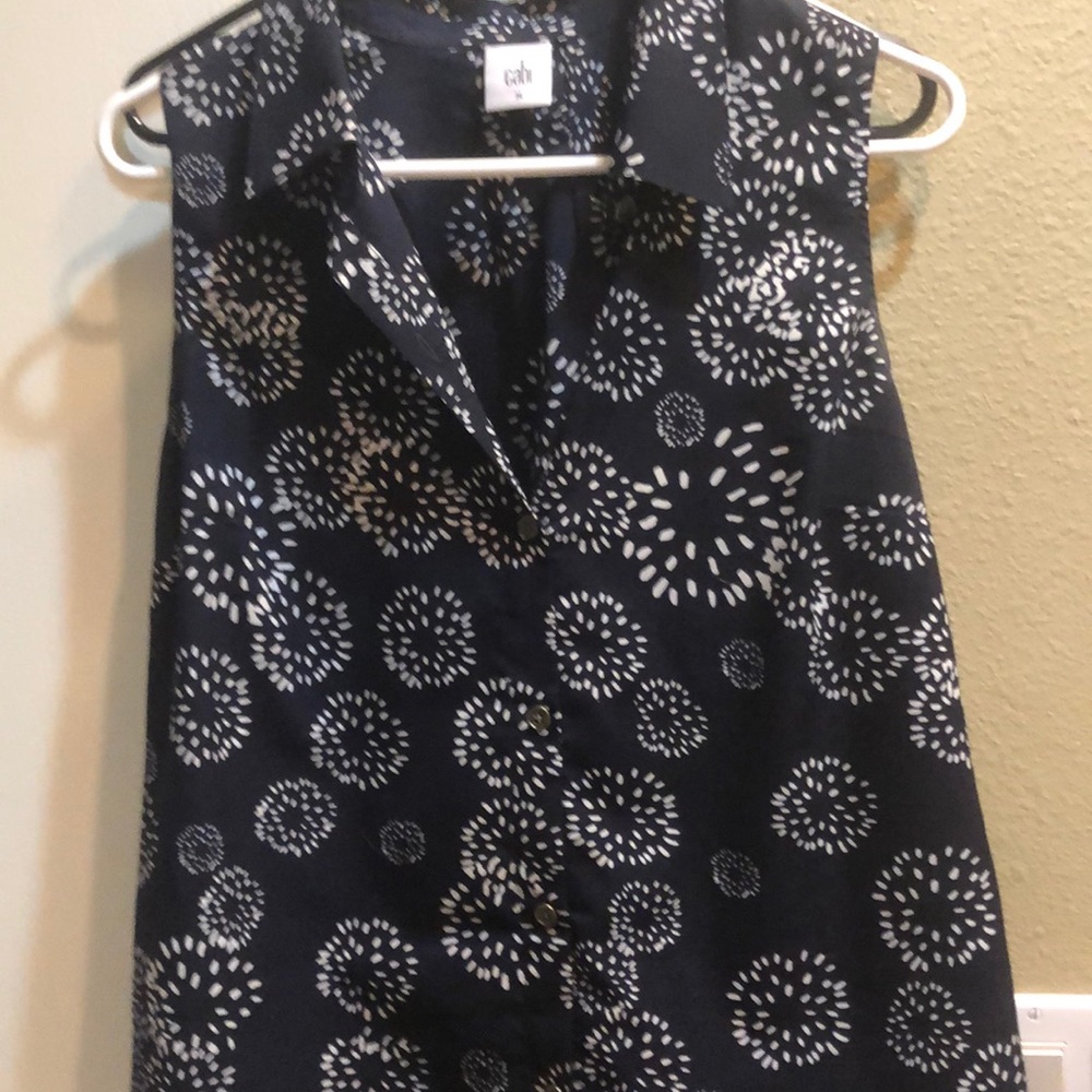 Navy cabi blouse